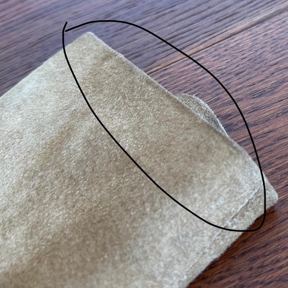 Olsen Europe Tan Suede Leather Jacket Minimalist size 6 - Picture 8 of 8